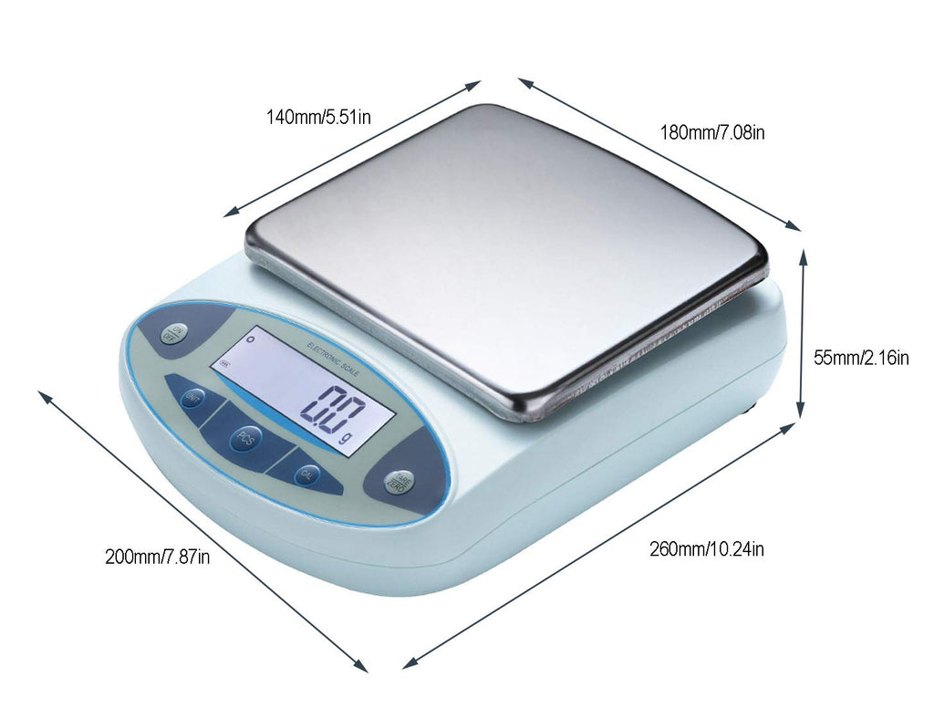 5kg x 0.1g Digital Electronic Balance Scale X384