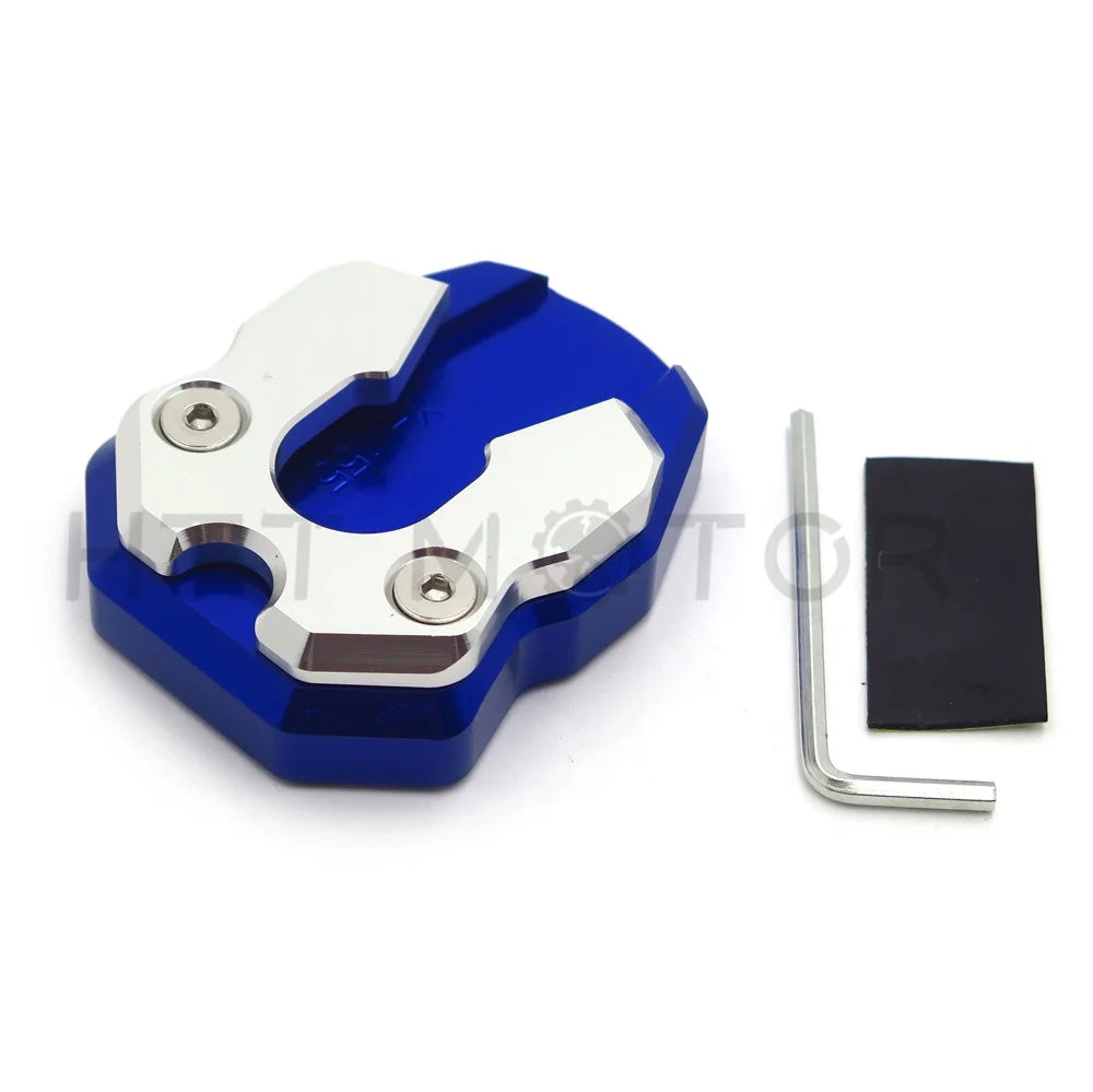 Blue CNC Sidestand Foot Plate Kickstand Pad for Yamaha Nmax155 U887210