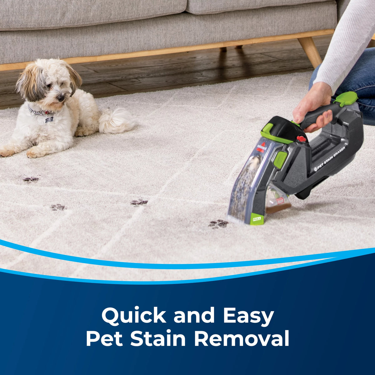 Cordless Portable Carpet Cleaner A53869