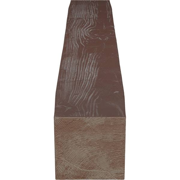 Sandblasted Faux Wood Fireplace Mantel A6114