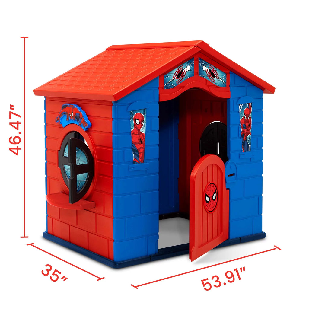 Blue/Red Plastic Playhouse O33709