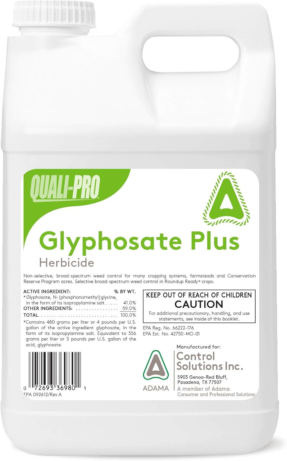 2.5 Gallon 41% Glyphosate with Surfactant D28506