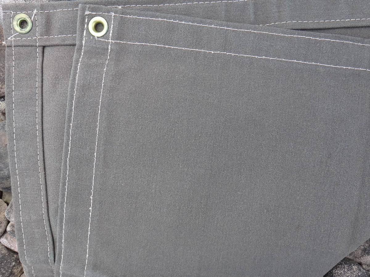 Olive Drab Canvas Tarp Water Resistant 15 oz. H74165