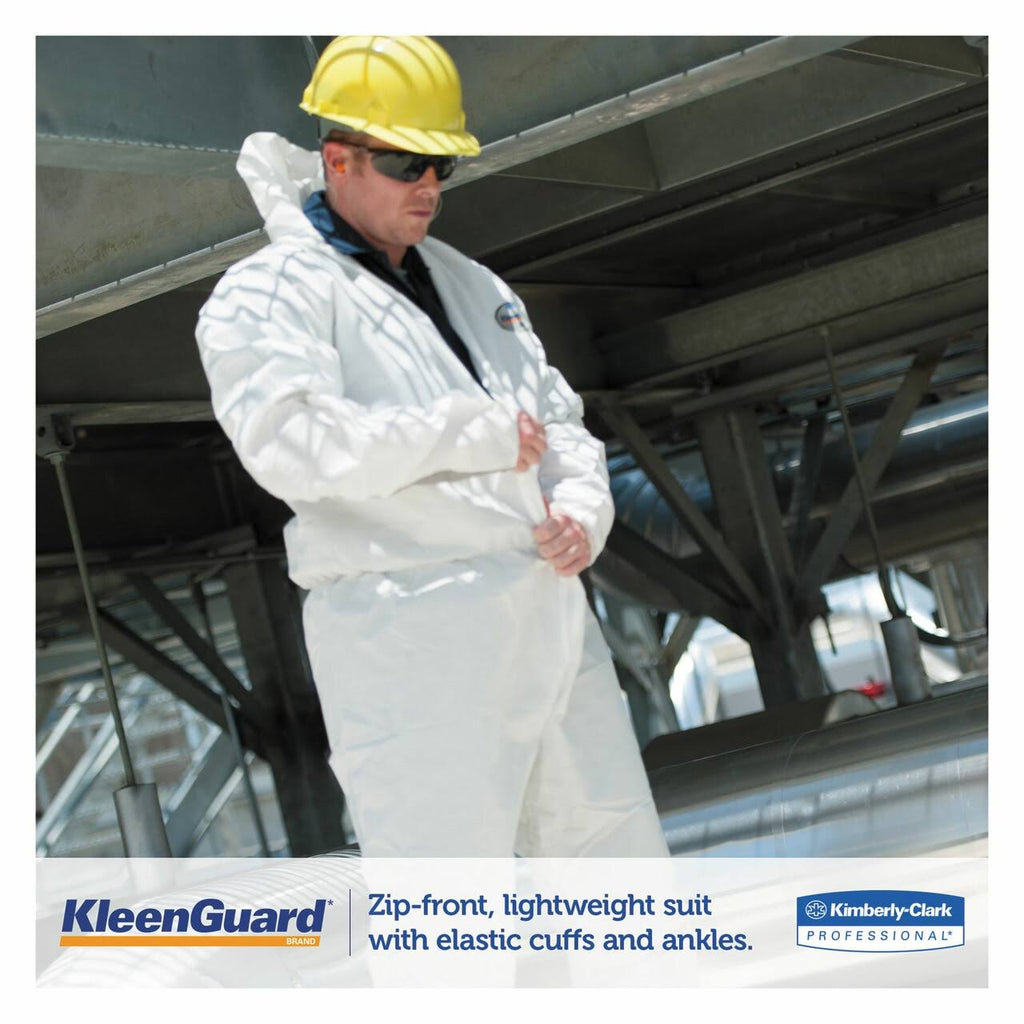 White 4X-Large Liquid and Particle Protection Apparels S2137