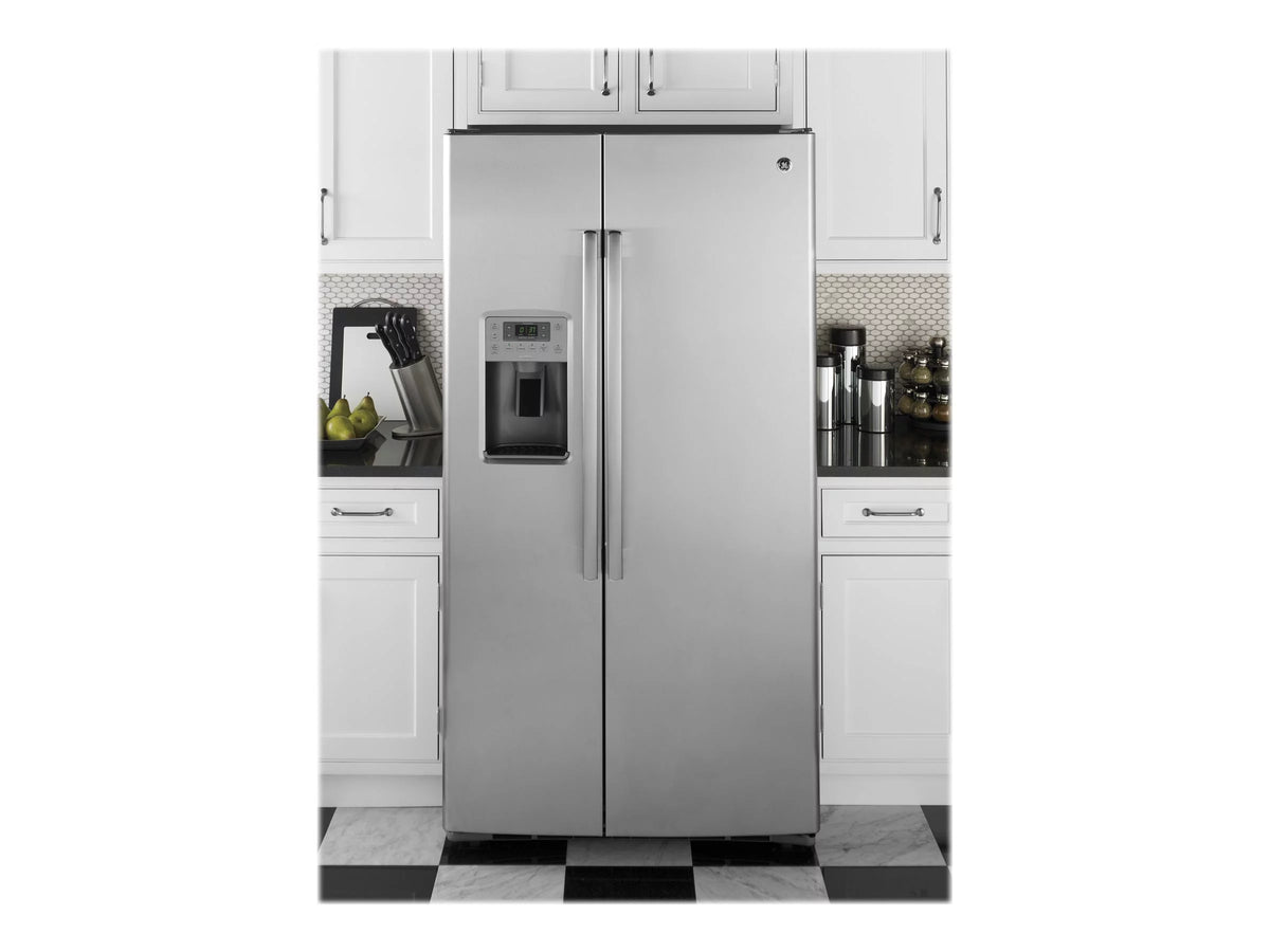 Side-by-side Refrigerator-freezer with Water and Ice Dispenser - 28.4 cu. ft - Stainless Steel I9783
