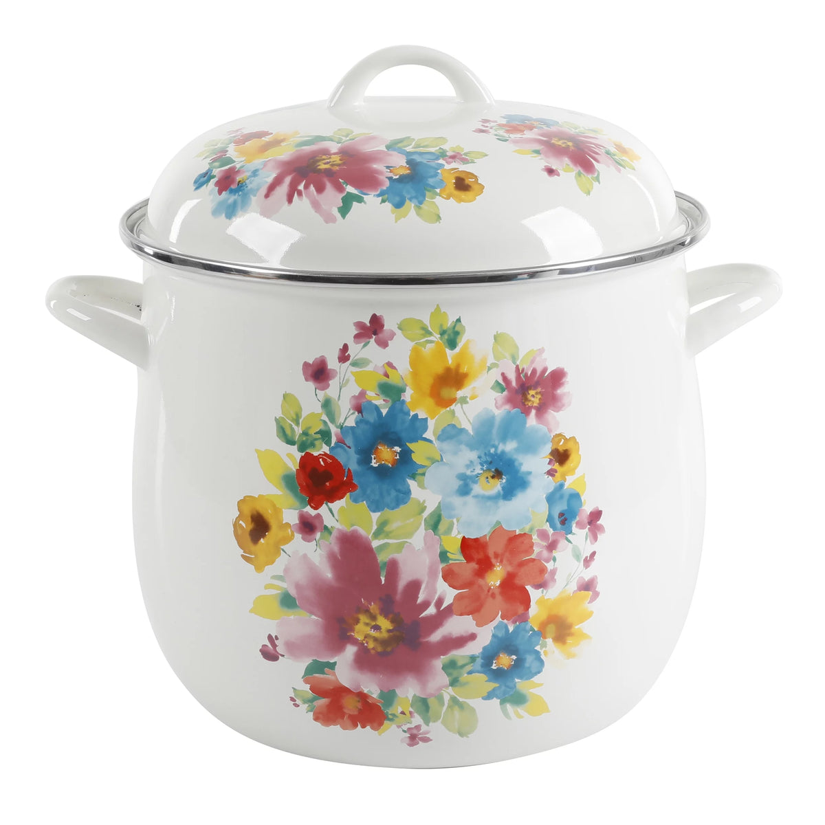 12-Quart Enamel-on-Steel Stock Pot S898