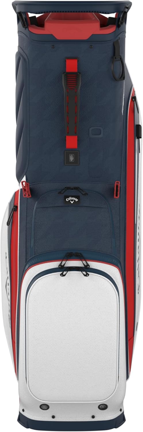 Navy Hounds White Red Stand Bag B60583