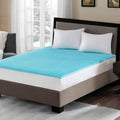 Blue California King Gel Memory Foam Topper U915