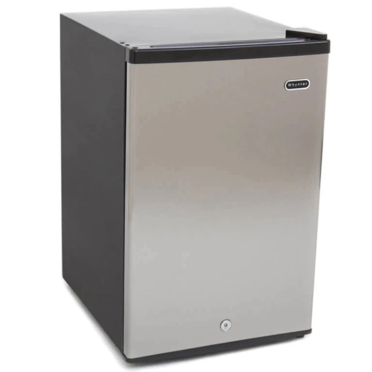 Black 3.0 cu. ft. Upright Freezer with Lock D8551