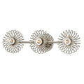 Polished Nickel 3 Light Bath Bracket Q620