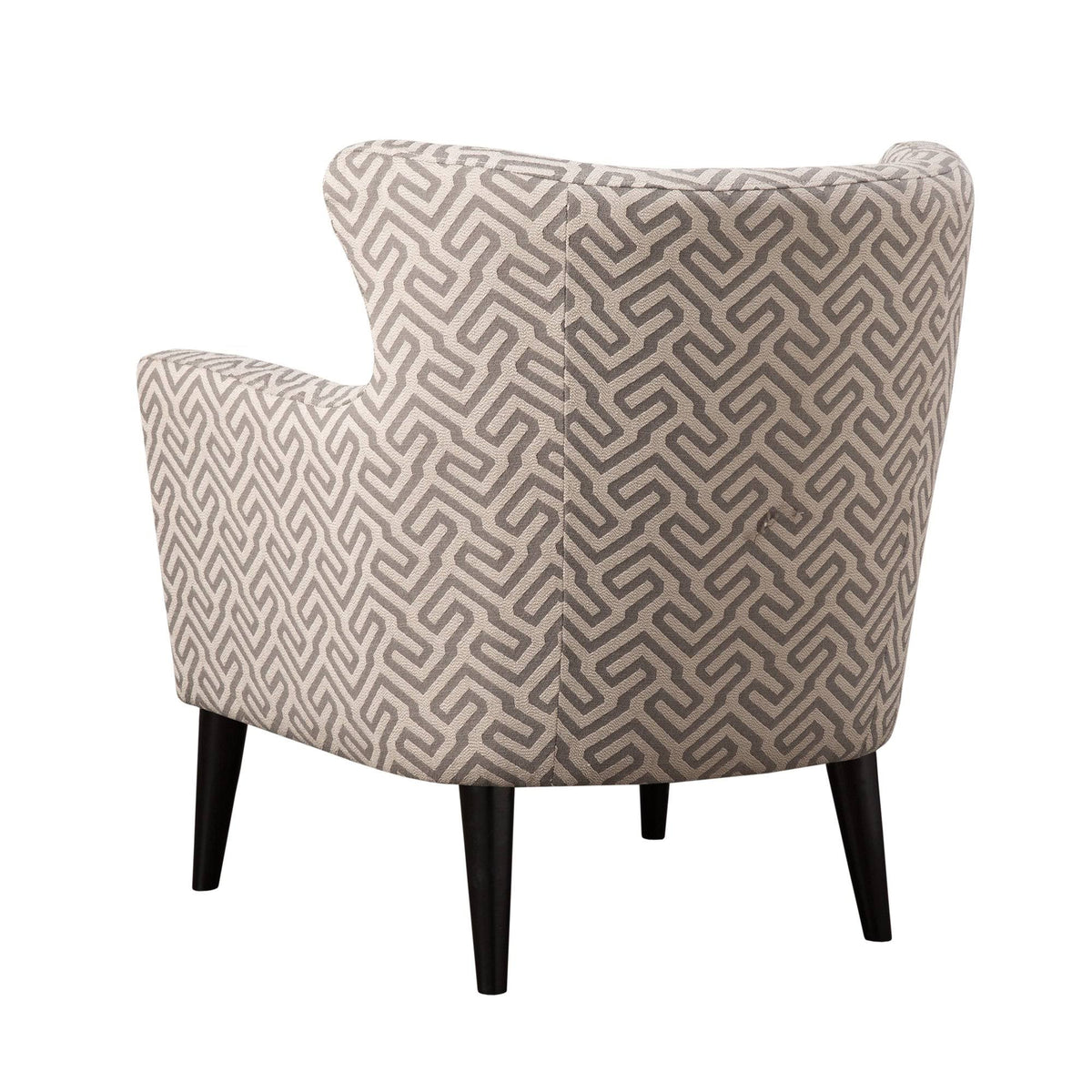 Grey Concave Club Chair Y6039