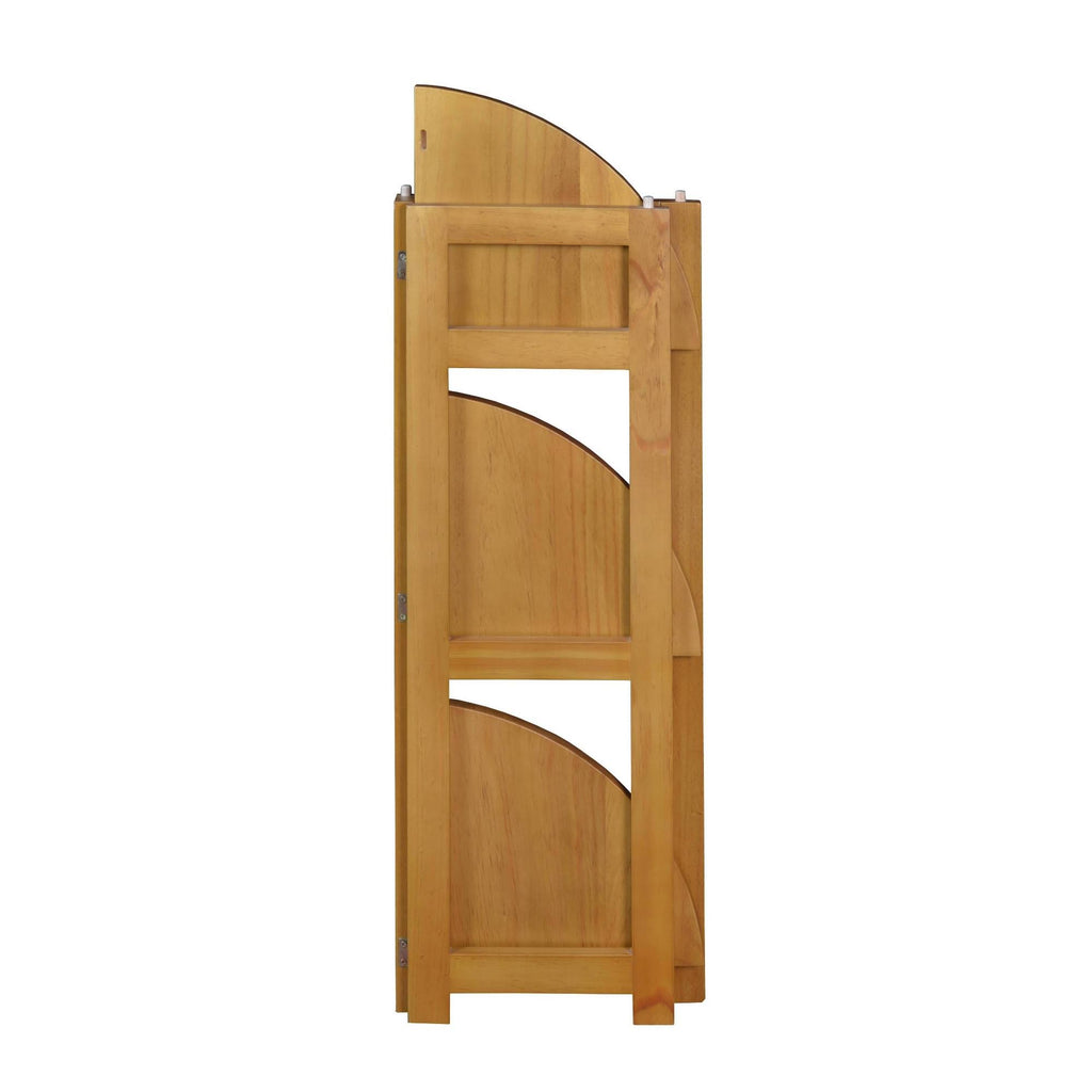 34x22 Medium Oak Folding Bookcase F891031