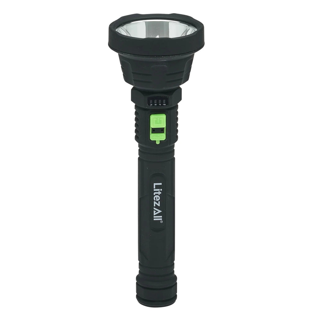 1000 Lumen LED Flashlight with Battery Meter T811824