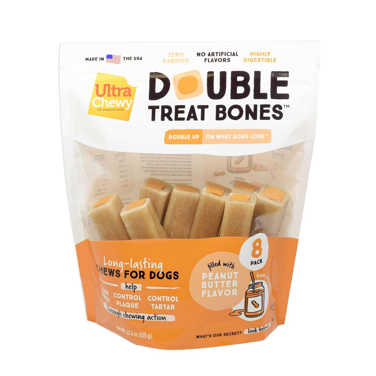 Peanut Butter Flavor Dog Treats A970