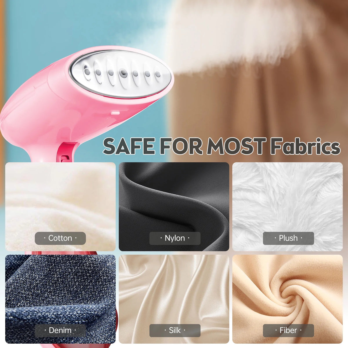 Portable Handheld Fabric Steamer 120ml C24392