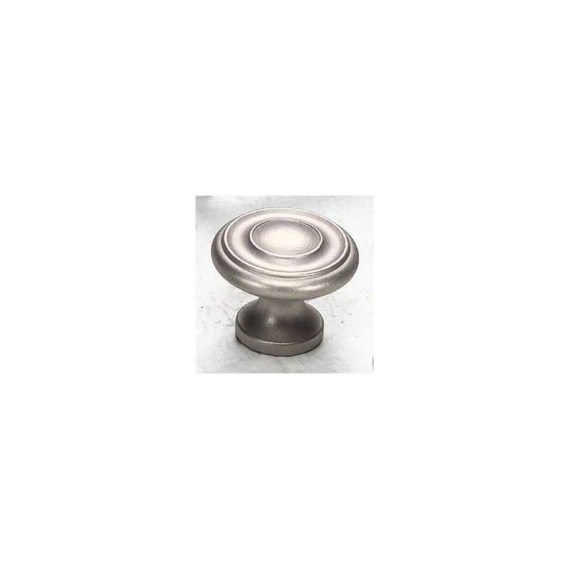 1-1/2 inch Mushroom Cabinet Knob Distressed Nickel G769