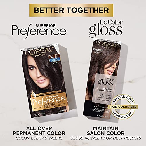 1 Each (Pack of 2) Ultra Light Ash Brown Hair Color G124