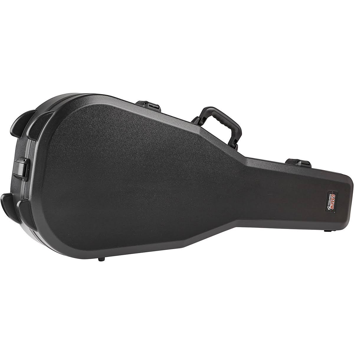 Black Molded Acoustic Guitar Case X338