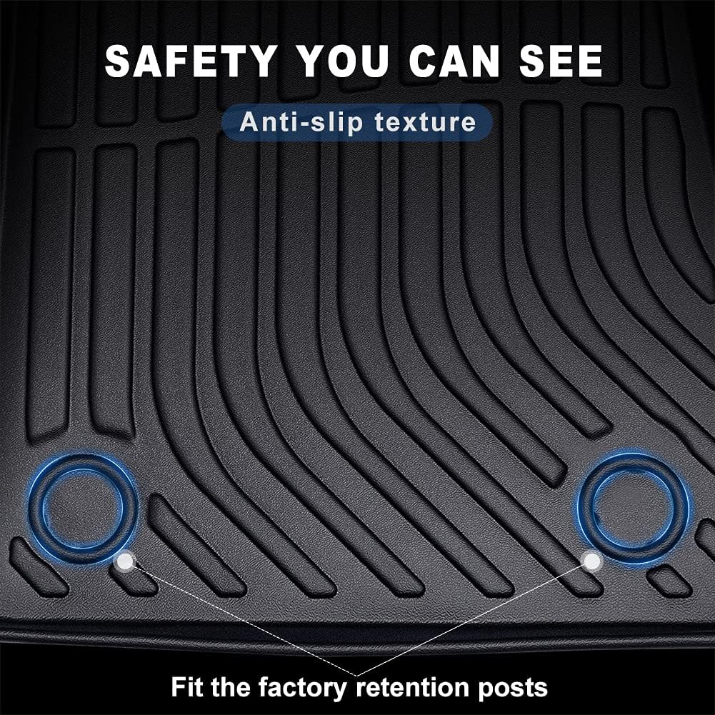 Black Custom Fit Car Floor Liner Set G847951