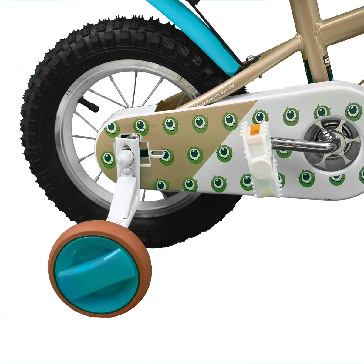 12 Inch Kids Bike with Training Wheels & Basket Z896