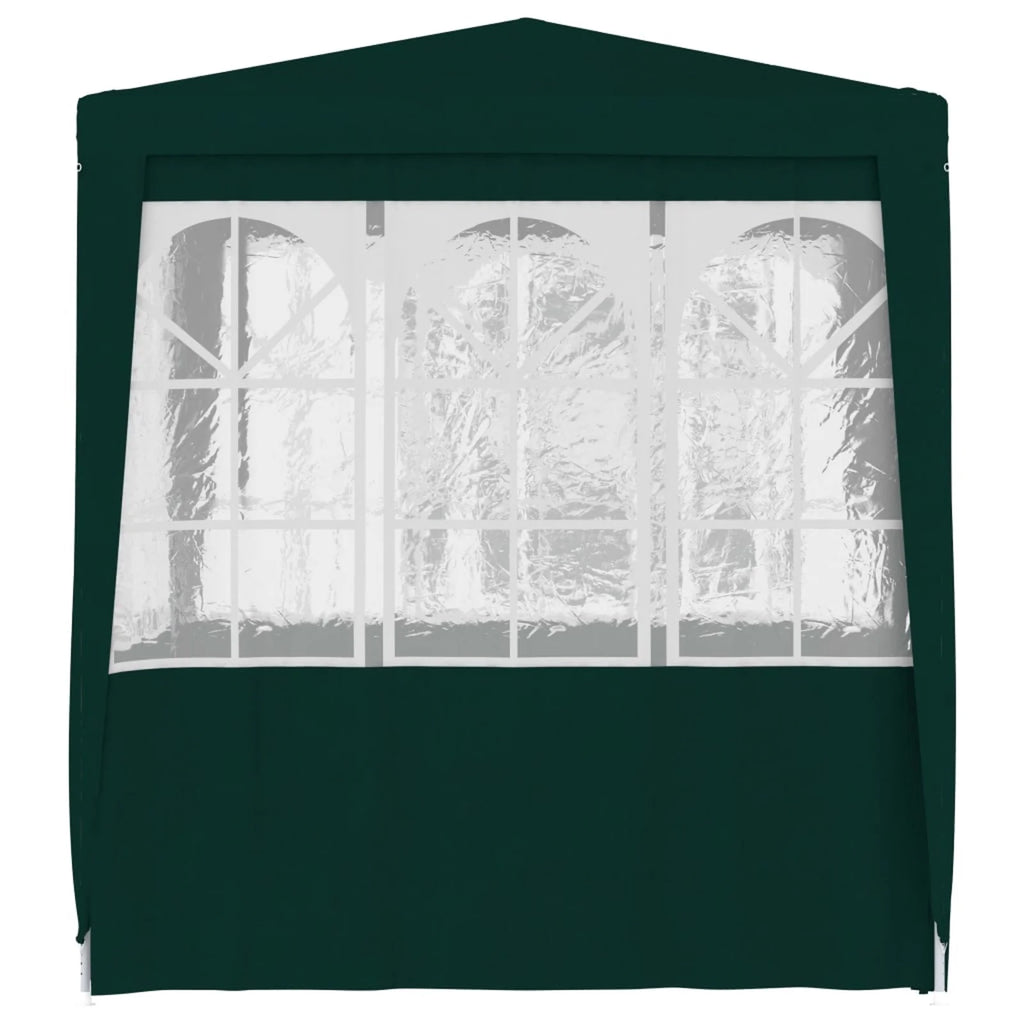 Green Party Tent with Side Walls Outdoor Gazebo Canopy 6.6ft x 6.6ft x 7.9ft D260799