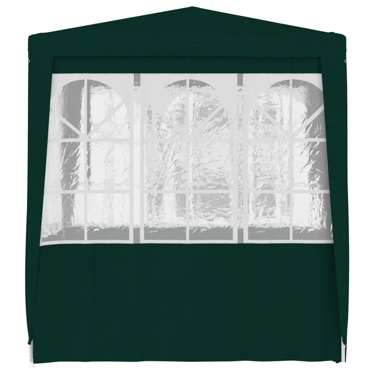 Green Party Tent with Side Walls Outdoor Gazebo Canopy 6.6ft x 6.6ft x 7.9ft D260799