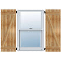 Rough Sawn Western Red Cedar Board-n-Batten Shutters X835735
