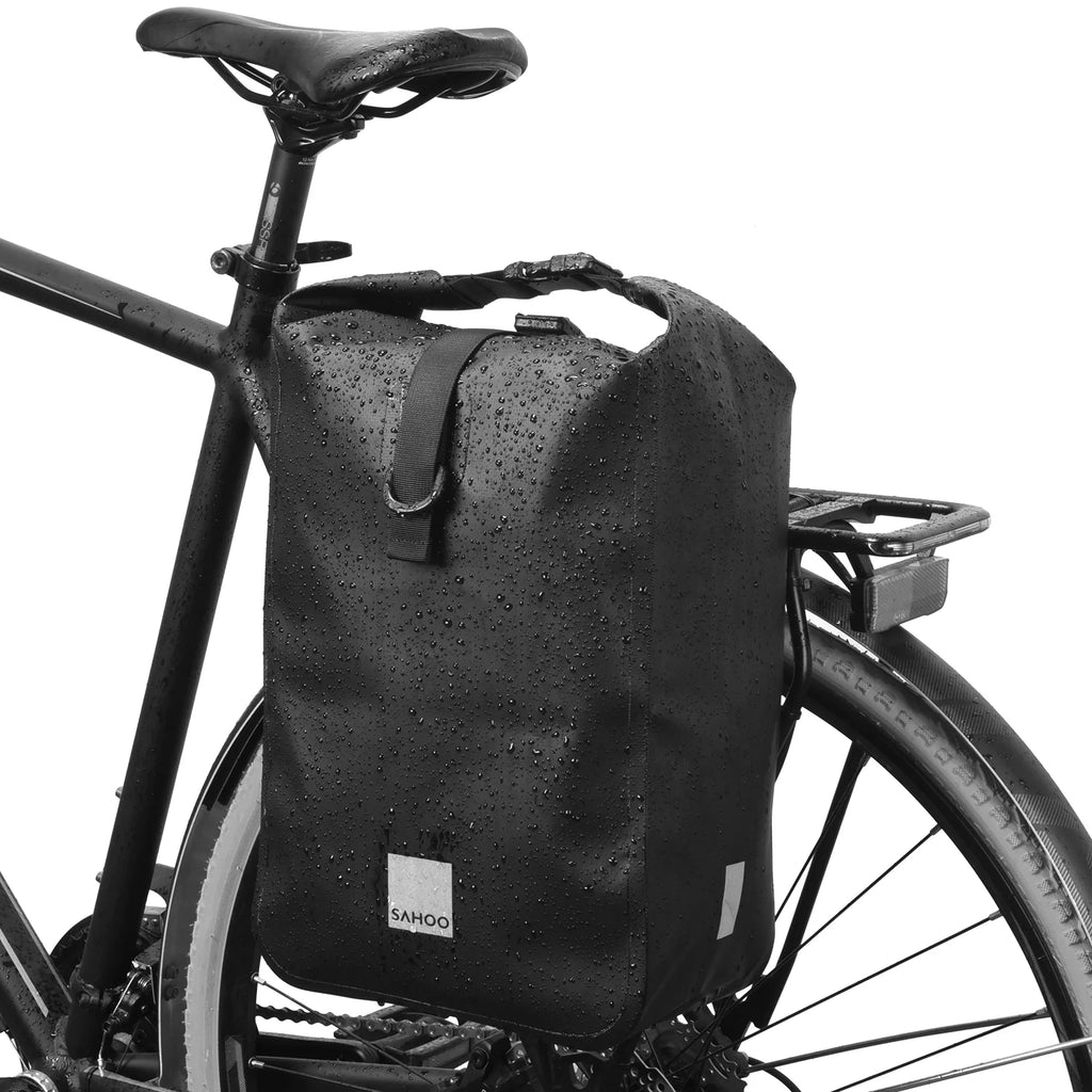 Waterproof Rear Bike Bag with Reflective Strip F786395