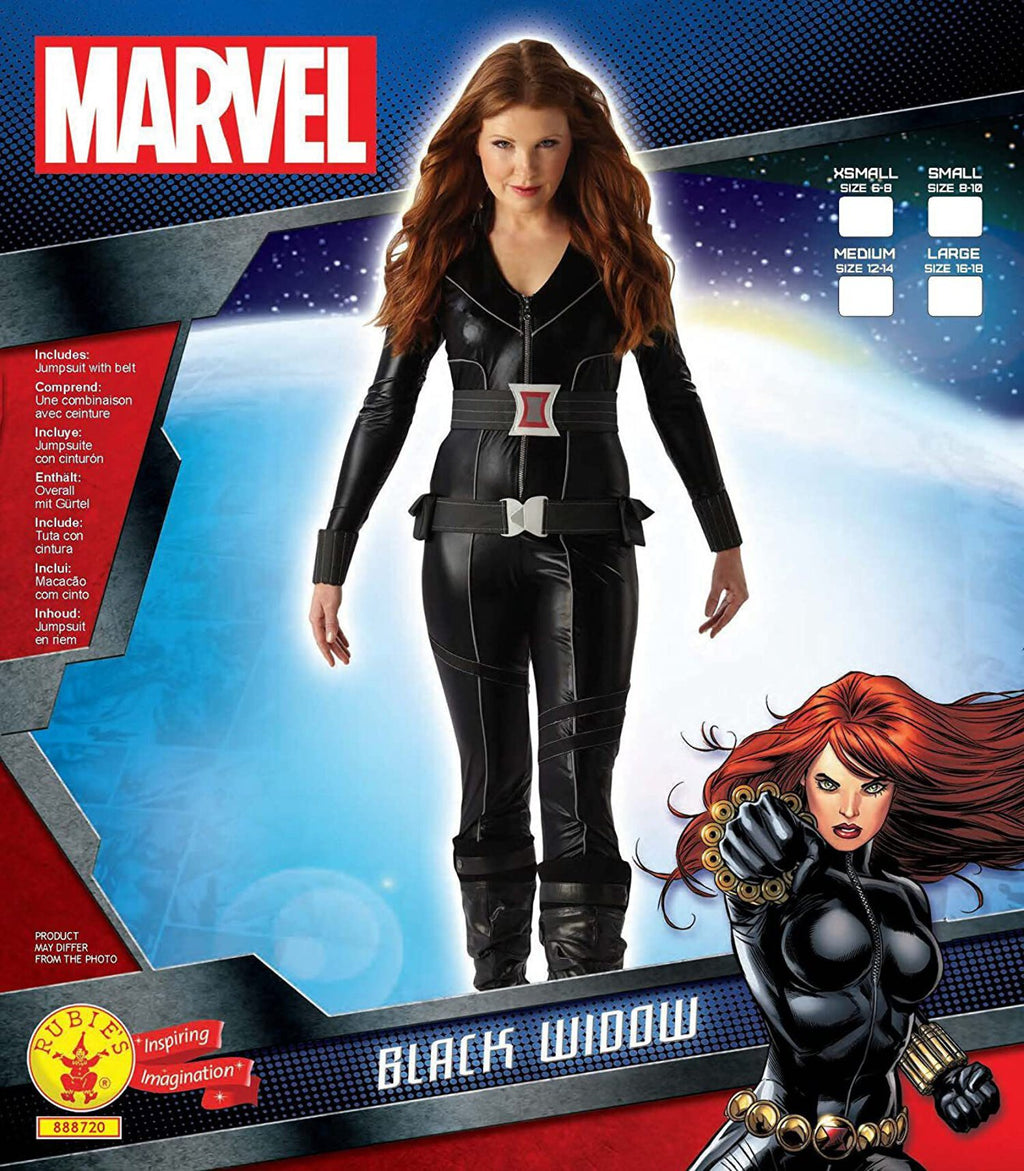 Black Widow Deluxe Ladies Costume C4449