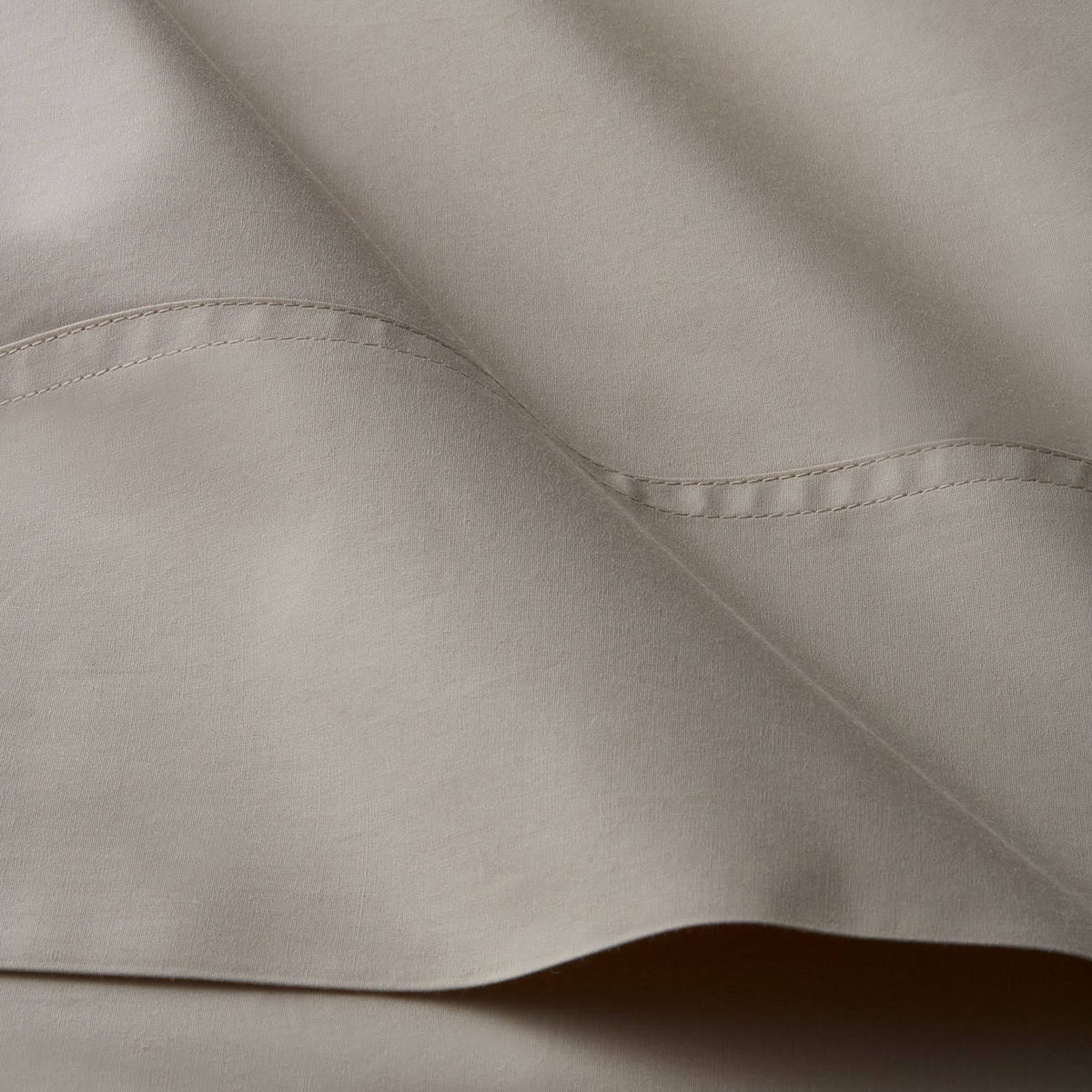 Oversized Queen Supima Cotton Percale Deep Pocket Flat Sheet Green S73777