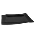 Black 14 inch x 11 inch Rectangular Melamine Tray R14210
