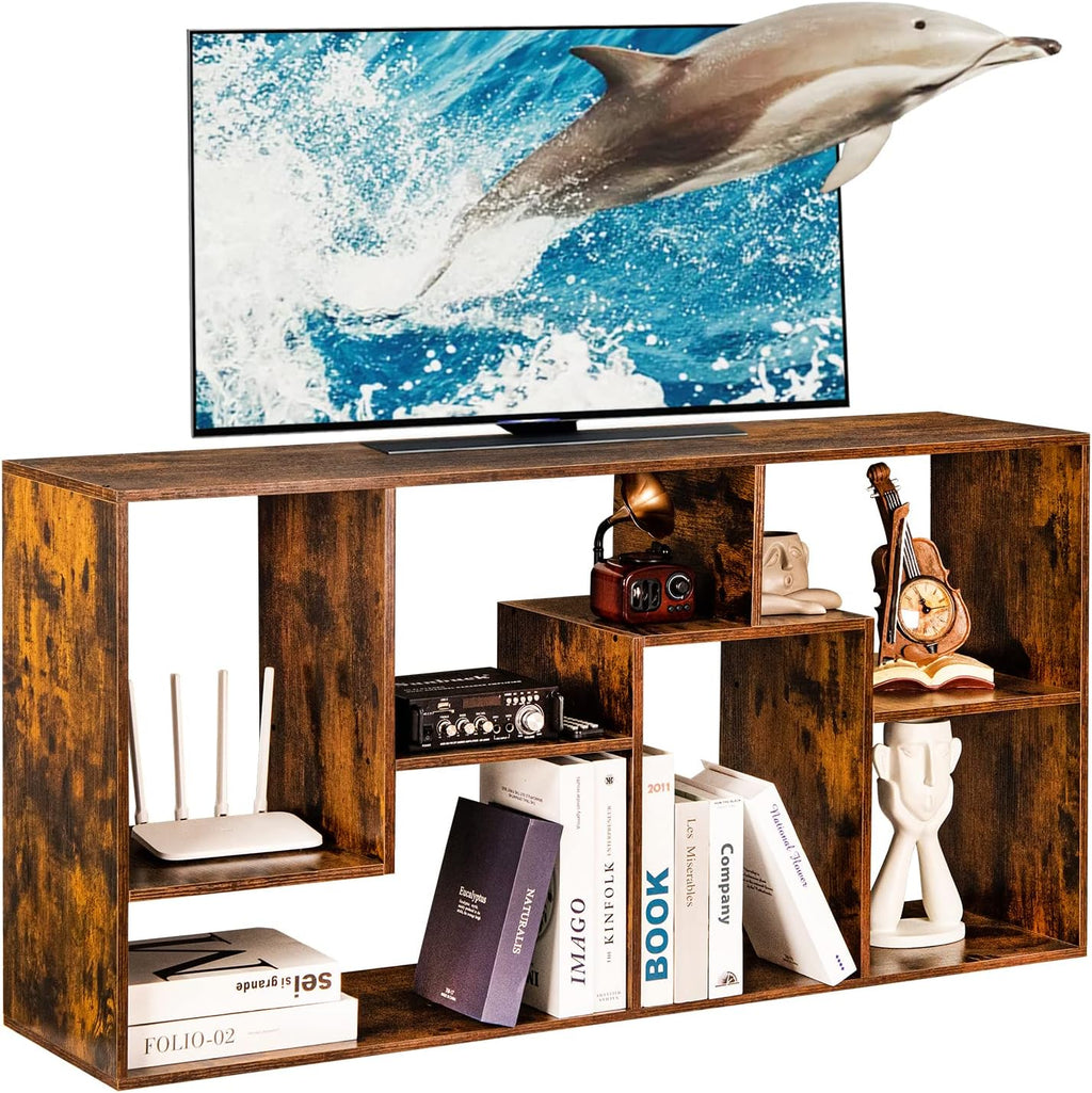 Grey 5-Tier Wooden Bookshelf E79193