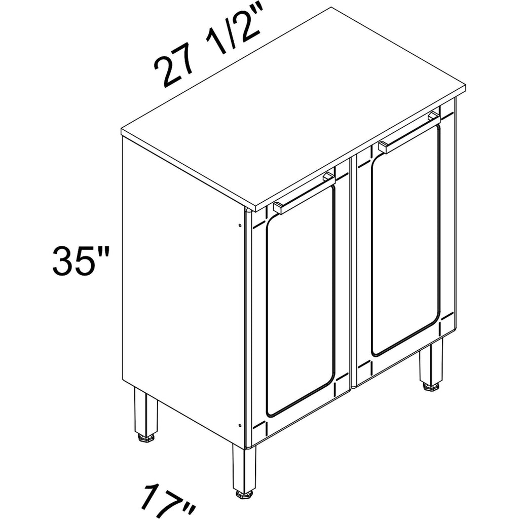 Grey Base Cabinet E1693