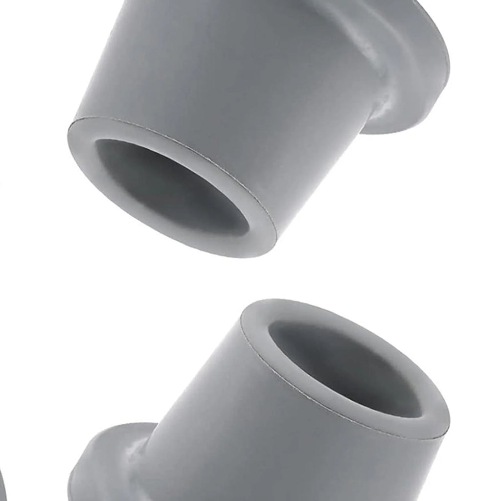 8x Shower Chair Feet Gray Rubber F690