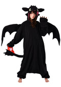 Black One Size Kigurumi Costume X91271