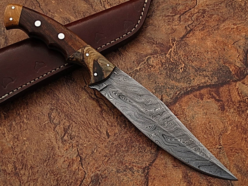 Damascus Steel Bowie Knife Y36504