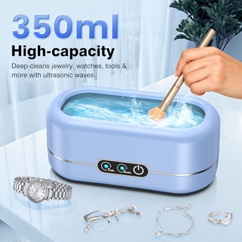 50KHz Ultrasonic Jewelry Cleaner with 304 Stainless Steel D37601