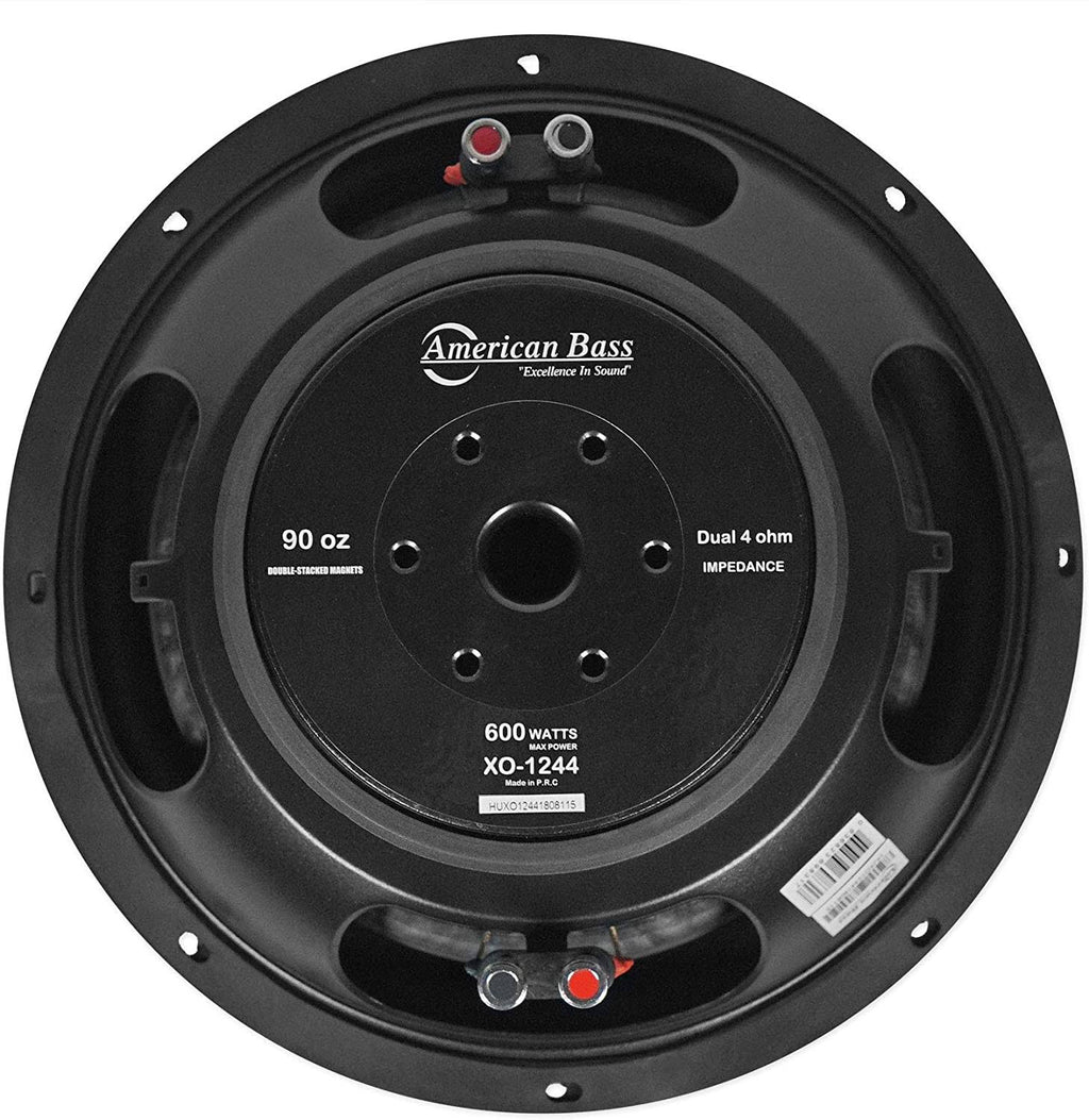 12x22 Subwoofer 600W 4 Ohm DVC Pro Car Audio V84573