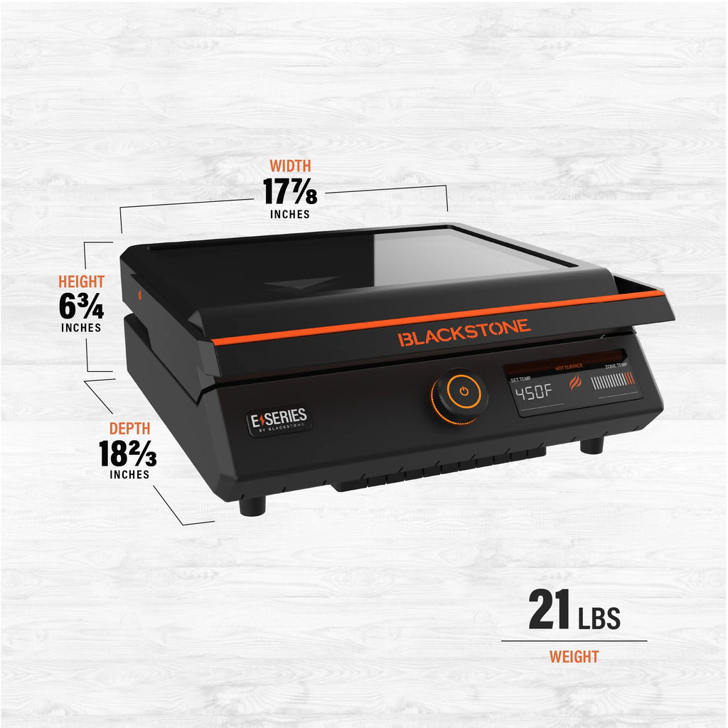 Electric Tabletop Griddle with Hood S5458