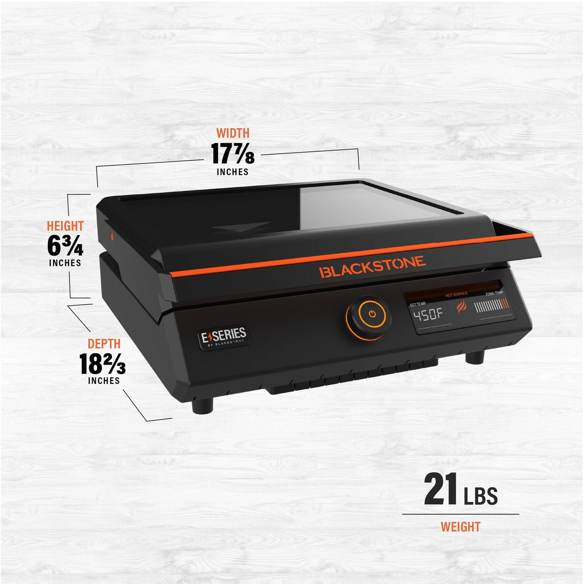 Electric Tabletop Griddle with Hood S5458
