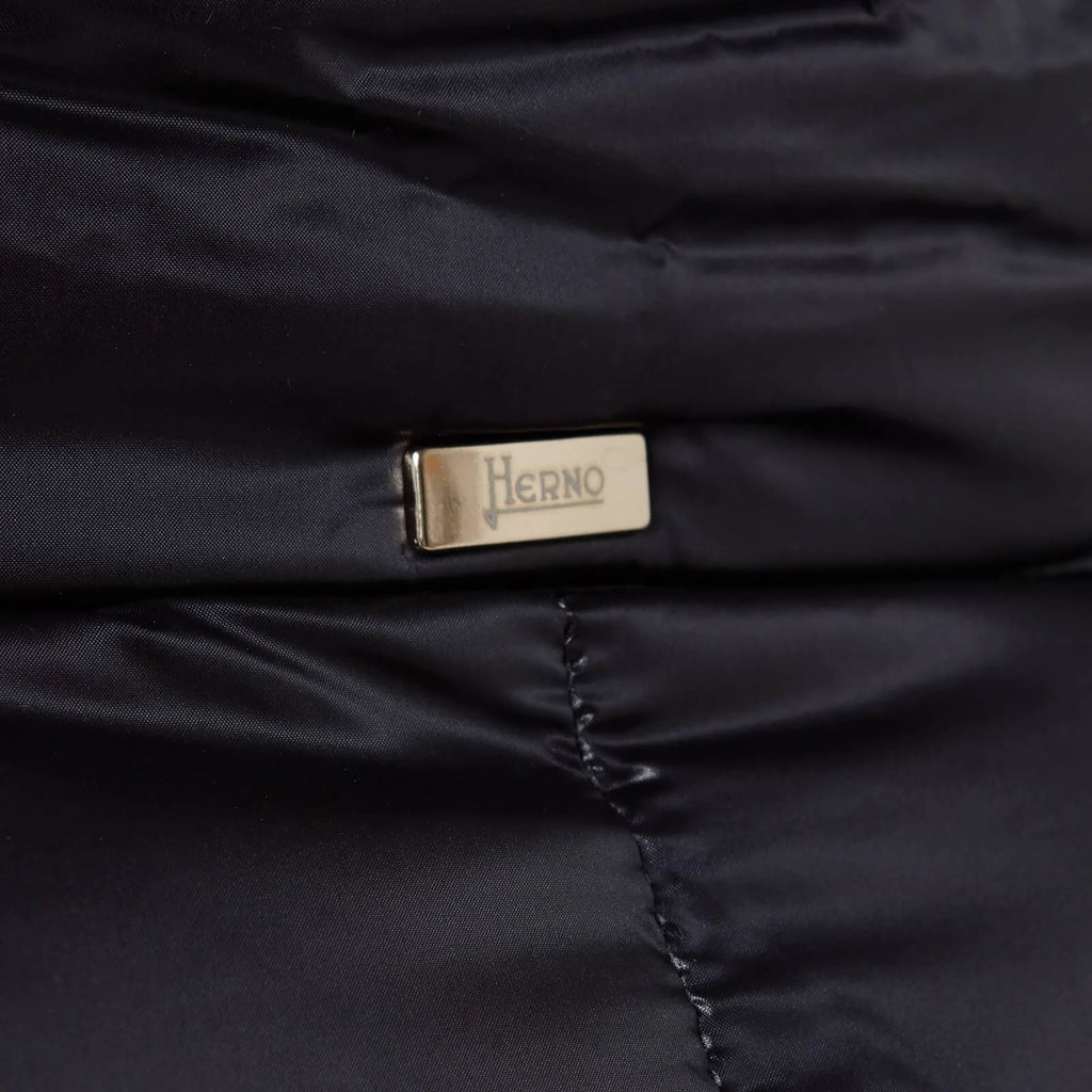 Black Down Coat L88289