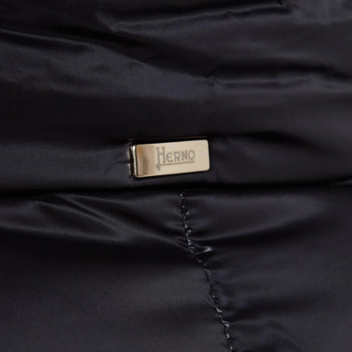 Black Down Coat L88289