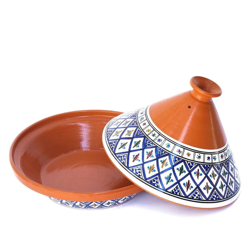 Large Blue Tagine Pot V903527