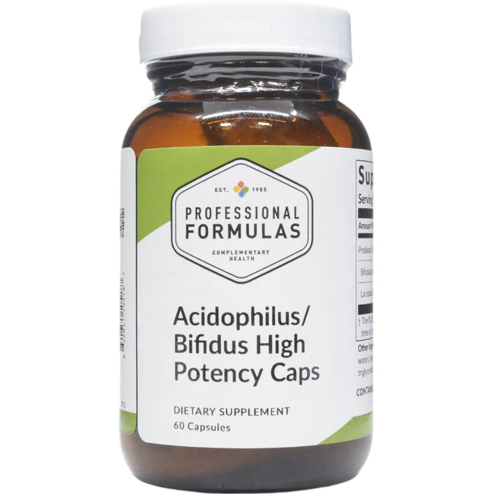 Acidophilus-Bifidus High Potency 60 caps F2932