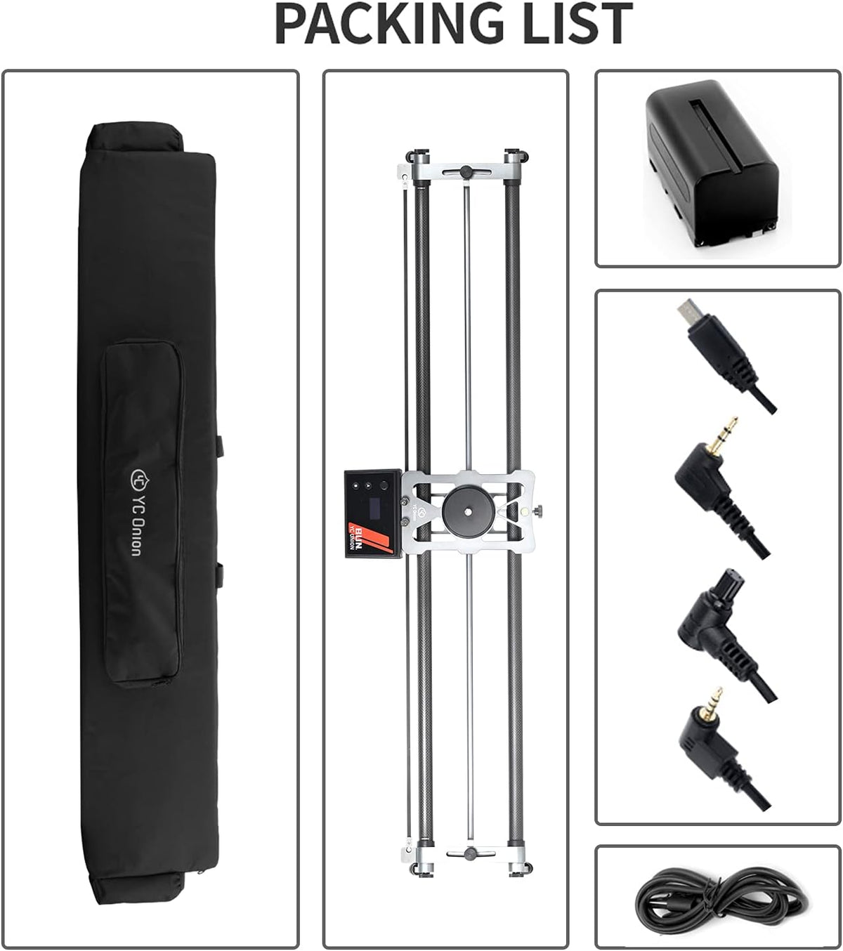 Motorized Camera Slider 120cm Carbon Fiber S149