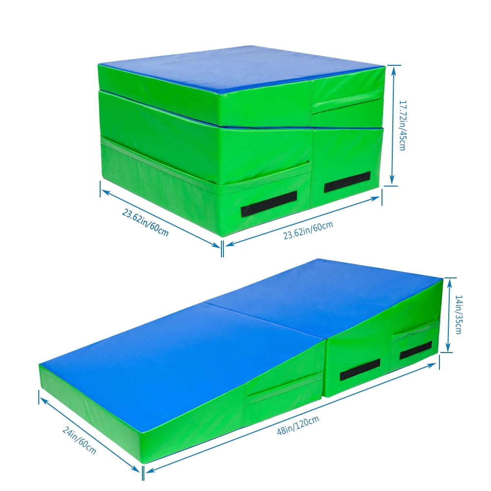 48x24x14 Folding Gymnastics Incline Mat A571093
