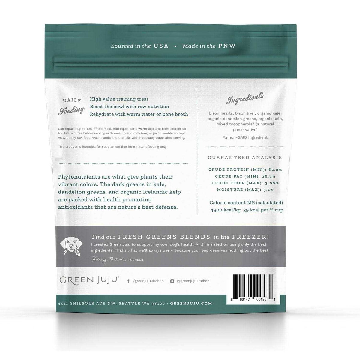 Freeze Dried Bison K158206