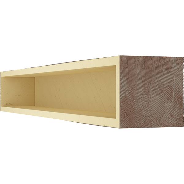 Sandblasted Faux Wood Fireplace Mantel A6114