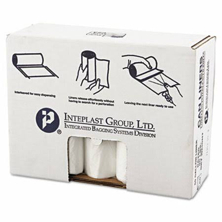 60 Gal 19 Microns 38 x 58 Clear Can Liners G939