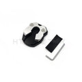 Black CNC Sidestand Foot Plate Kickstand Pad Y823137